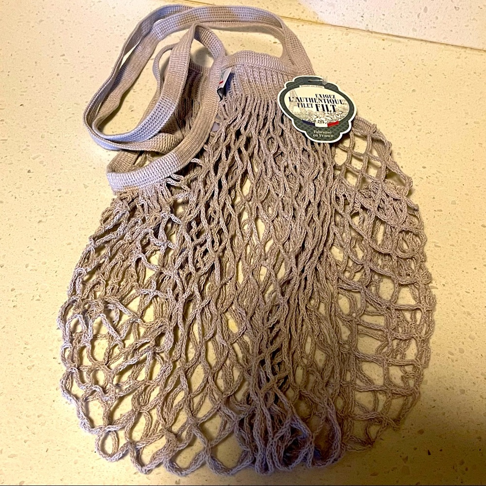 Filt French Net Market Bag (Light Grey)